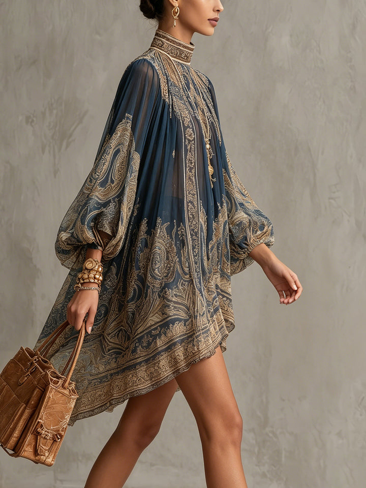 Anna | Chiffon Mini Dress