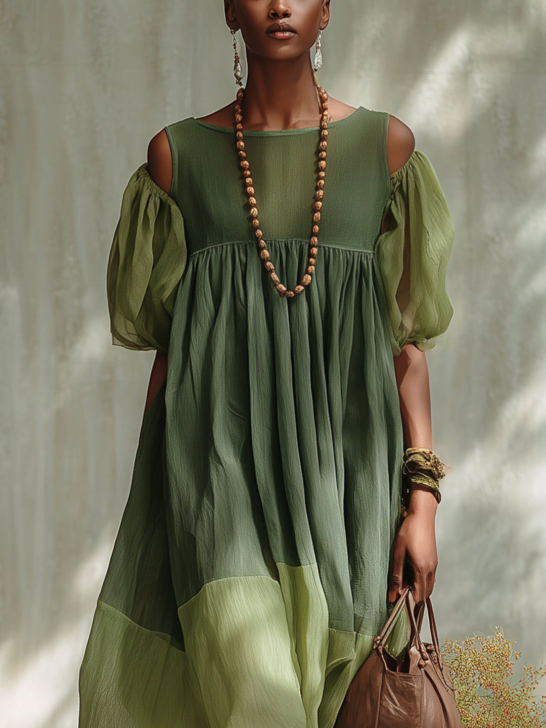 Jessica | Chiffon Off Shoulder Dress
