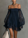Lorraine | Off-Shoulder Lace Dress