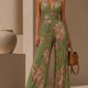 Caelia – Villa Pleated Jumpsuit