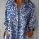 Frederikke | Blue Garden Blouse