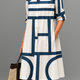 Seraphina | Graphic Midi Dress
