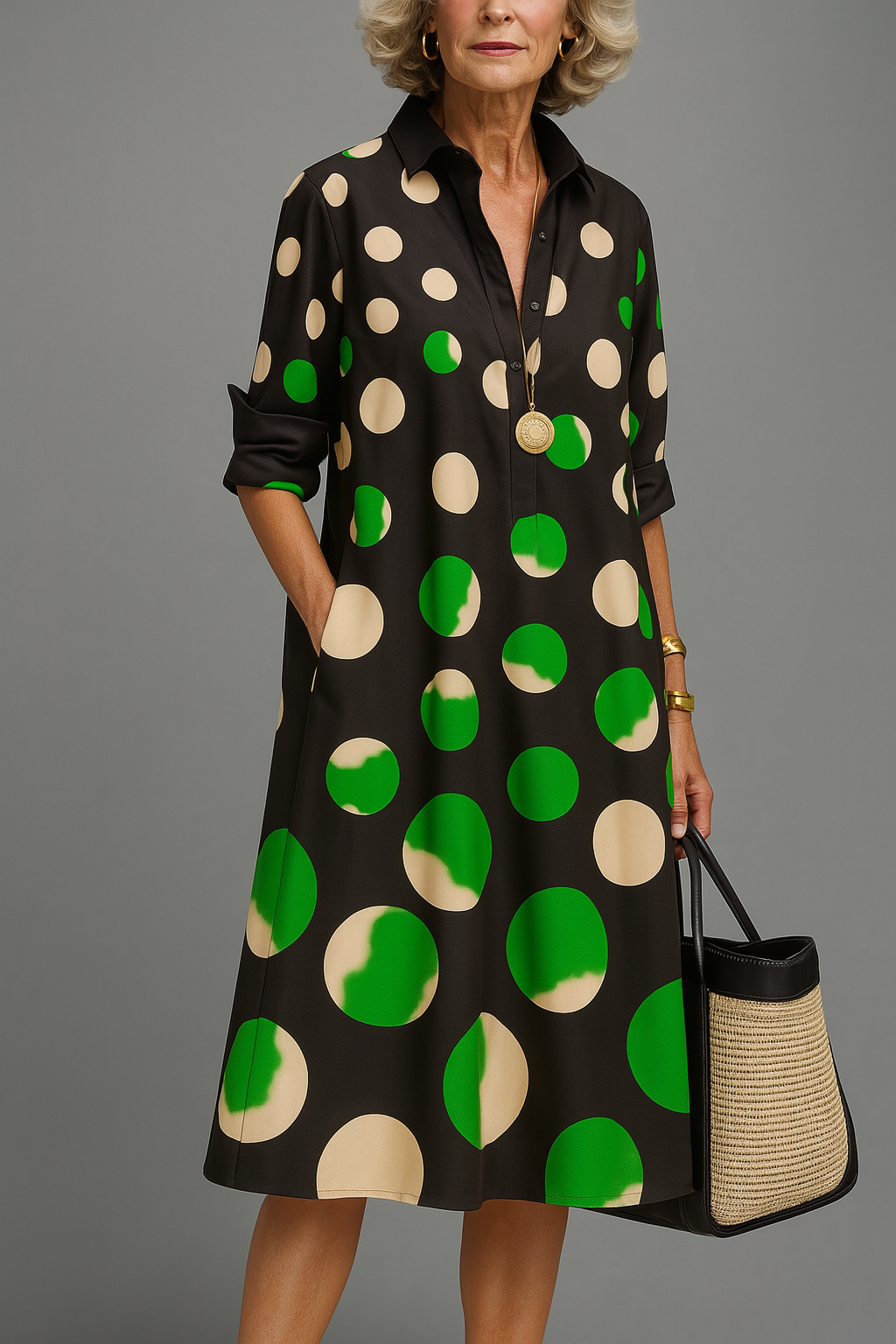 Kaliyah | Modern Midi Dress