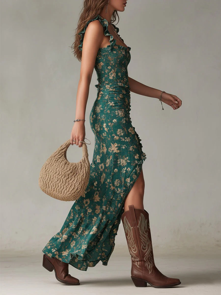 Mika | Boho Maxi Dress