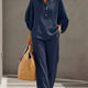 Maribel | Set with Batwing Sleeves and Wide Pants