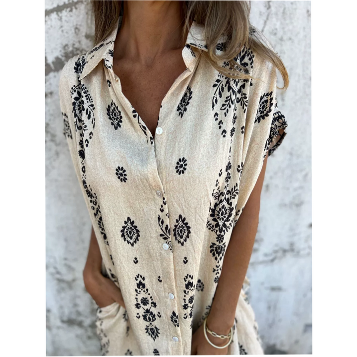 Emmeline Printed Pocket Dress