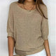 Georgia - Relaxed Knit Top